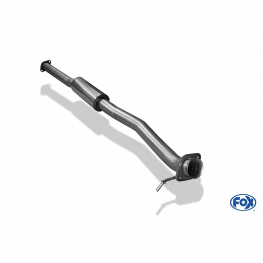 Fox Sportauspuff přední díl s tlumičem pro Mitsubishi Lancer 2009- s motorem 2.0 Fox Sportauspuff přední díl s tlumičem pro Mitsubishi Lancer 2009- s motorem 2.0