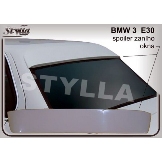 Stylla spoiler horní na zadní sklo BMW E30