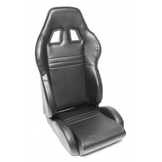 TA Technix sportovní sedačka sklopná - černá koženka, levá