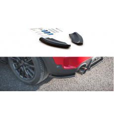 Maxton Design boční difuzory pod zadní nárazník pro Mini Countryman F60, černý lesklý plast ABS Maxton Design boční difuzory pod zadní nárazník pro Mini Countryman F60, černý lesklý plast ABS