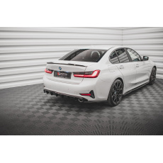 Maxton Design boční difuzory pod zadní nárazník pro BMW řada 3 G20, G21, černý lesklý plast ABS