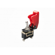 Vypínač 12V 35A včetně červené krytky Vypínač 12V 35A včetně červené krytky