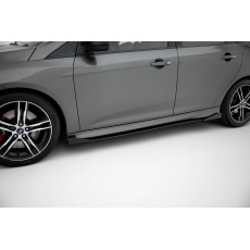 Maxton Design "Street Pro" difuzory pod boční prahy s křidélky pro Ford Focus ST Mk3 Facelift, plast ABS bez povrchové úpravy Maxton Design "Street Pro" difuzory pod boční prahy s křidélky pro Ford Focus ST Mk3 Facelift, plast ABS bez povrchové úpravy