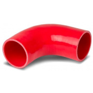 Silikonová hadice - koleno 90° - 63 mm vnitřní průměr, délka ramene 150 mm