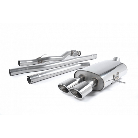 Milltek Sport výfukový systém cat-back bez rezonátoru (hlasitější) pro New Mini MK2 (R56) Cooper S 1.6i Turbo 2006-2014, dvojité oválné koncovky Milltek Sport výfukový systém cat-back bez rezonátoru (hlasitější) pro New Mini MK2 (R56) Cooper S 1.6i Turbo 2006-2014, dvojité oválné koncovky