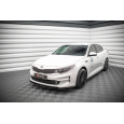 Maxton Design spoiler pod přední nárazník ver.2 pro Kia Optima MK4, černý lesklý plast ABS