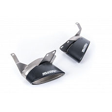 Milltek Sport volitelné Karbonové koncovky výfuku (Nahrazuje MSTIP269/270 nebo MSTIP271/272) pro Audi RS6 C8 4.0 V8 bi-turbo (bez OPF/GPF - USA/ROW) 2020-2024