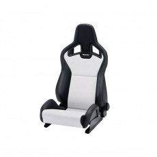 Sportovní sedačka RECARO Sportster CS, sklopná, vyhřívaná, černá koženka/stříbrná Dynamica