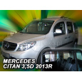HEKO ofuky oken Mercedes Benz Citan W415 5dv (2012-) přední + zadní