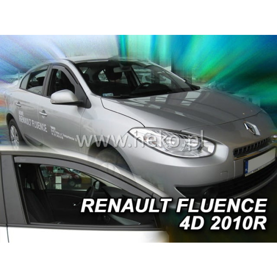 HEKO ofuky oken Renault Fluence 4dv (2009-2020) přední
