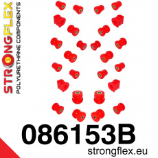 086153B: Strongflex Kompletní sada silentbloků pro zavěšení AP1 086153B: Strongflex Kompletní sada silentbloků pro zavěšení AP1