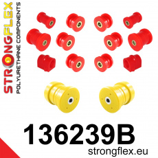 136239B: Full suspension polyurethane bush kit 136239B: Full suspension polyurethane bush kit