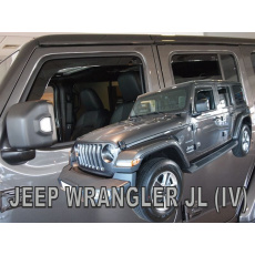 HEKO ofuky oken Jeep Wrangler JL 5dv (2019-) přední + zadní