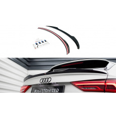 Maxton Design prodloužení spoileru pro Audi RSQ3 F3, černý lesklý plast ABS