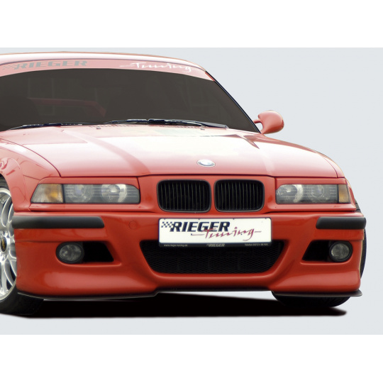 Rieger přední nárazník pro BMW řada 3 E36 compact, kabriolet, kupé, sedan, touring, plast ABS bez povrchové úpravy