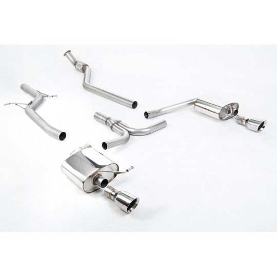 Milltek Sport výfukový systém cat-back bez rezonátoru Dual-outlet pro Audi A4 2.0 TFSI S-line B8 (2WD a quattro manual) Sedan/Avant 2008-2011, typ koncovek: GT-100 leštěné Milltek Sport výfukový systém cat-back bez rezonátoru Dual-outlet pro Audi A4 2.0 TFSI S-line B8 (2WD a quattro manual) Sedan/Avant 2008-2011, typ koncovek: GT-100 leštěné