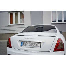 Maxton Design prodloužení spoileru pro Maserati Quattroporte Mk5, černý lesklý plast ABS Maxton Design prodloužení spoileru pro Maserati Quattroporte Mk5, černý lesklý plast ABS