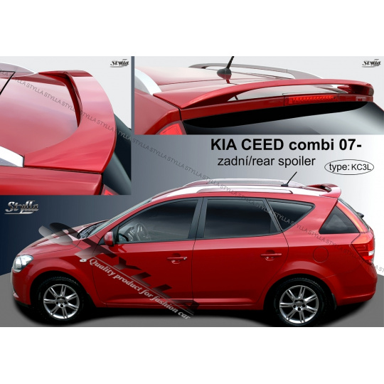 Stylla spoiler zadních dveří Kia Ceed Combi (2007 - 2012) - horní