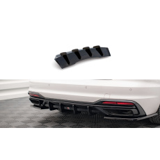 Maxton Design vložka zadního nárazníku pro Audi A4 B9 FL, Carbon-Look Maxton Design vložka zadního nárazníku pro Audi A4 B9 FL, Carbon-Look