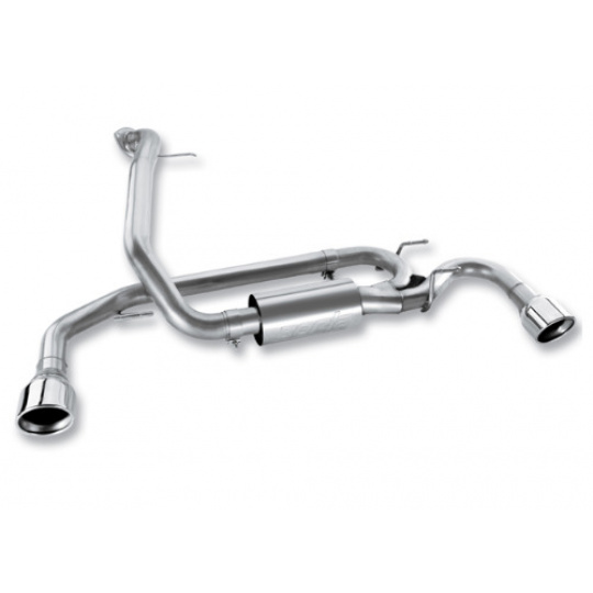 Borla koncový díl "S-Type" pro Mazda 3/Mazdaspeed 3 2,5l/2,3l 4-válec Turbo FWD s manuální převodovkou, 5-dvéř. Hatchback, r.v. od 10-13