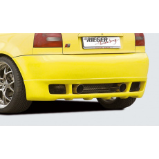 Rieger zadní nárazník pro Audi A3 S3 8L, plast ABS bez povrchové úpravy