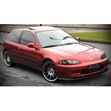 Maxton Design spoiler pod přední nárazník pro Honda Civic Mk5, černý lesklý plast ABS Maxton Design spoiler pod přední nárazník pro Honda Civic Mk5, černý lesklý plast ABS