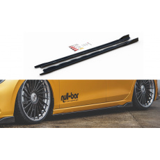 Maxton Design difuzory pod boční prahy ver.2 pro Volkswagen Golf Mk8, černý lesklý plast ABS Maxton Design difuzory pod boční prahy ver.2 pro Volkswagen Golf Mk8, černý lesklý plast ABS