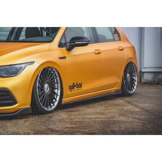 Maxton Design difuzory pod boční prahy ver.2 pro Volkswagen Golf Mk8, černý lesklý plast ABS Maxton Design difuzory pod boční prahy ver.2 pro Volkswagen Golf Mk8, černý lesklý plast ABS