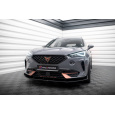 Maxton Design "Street Pro" spoiler pod přední nárazník pro Cupra Formentor Mk1, plast ABS bez povrchové úpravy, s červenou linkou