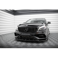 Maxton Design spoiler pod přední nárazník ver.2 pro Mercedes třída A W176 Facelift AMG-Line, černý lesklý plast ABS Maxton Design spoiler pod přední nárazník ver.2 pro Mercedes třída A W176 Facelift AMG-Line, černý lesklý plast ABS