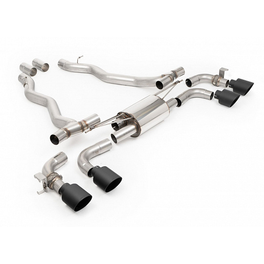 Milltek Sport koncový díl výfuku pro BMW M5 G90 4.4T V8, G99 4.4T V8 Touring 2025-, typ koncovky: GT černé Milltek Sport koncový díl výfuku pro BMW M5 G90 4.4T V8, G99 4.4T V8 Touring 2025-, typ koncovky: GT černé