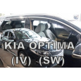HEKO ofuky oken Kia Optima JF 4dv combi (2016-) přední + zadní