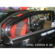 HEKO ofuky oken Opel Corsa D / E 3dv (2006 - 2019) přední HEKO ofuky oken Opel Corsa D / E 3dv (2006 - 2019) přední