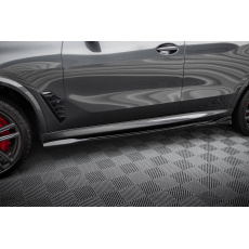 Maxton Design difuzory pod boční prahy pro BMW X5 M F95 Facelift, černý lesklý plast ABS Maxton Design difuzory pod boční prahy pro BMW X5 M F95 Facelift, černý lesklý plast ABS