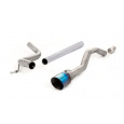 Milltek Sport výfukový systém cat-back bez rezonátoru pro Volkswagen Up! GTI 1.0TSI 115PS (3/5-dvéř.) 2018-2024, typ koncovek: GT-90 titanově modré