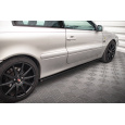 Maxton Design difuzory pod boční prahy pro Volvo C70 Mk1, černý lesklý plast ABS