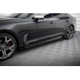 Maxton Design "Street Pro" difuzory pod boční prahy s křidélky pro Kia Stinger GT, GT-Line, plast ABS bez povrchové úpravy