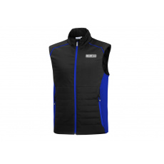 Sparco vesta, barva: černo-modrá, velikost: XXXL Sparco vesta, barva: černo-modrá, velikost: XXXL