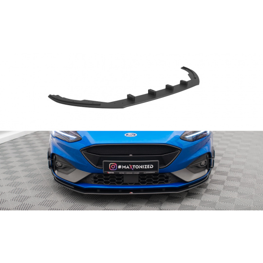 Maxton Design "Racing durability" spoiler pod přední nárazník pro Ford Focus, Focus ST Mk4, plast ABS bez povrchové úpravy