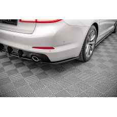 Maxton Design boční difuzory pod zadní nárazník pro BMW řada 5 G30, černý lesklý plast ABS