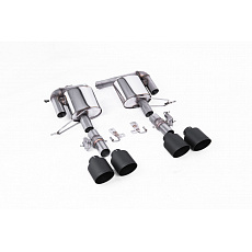 Milltek Sport koncový tlumič(e) s klapkami pro Range Rover Sport SVR 5.0 V8 Supercharged (Facelift) 2018-2022, GT-115 černé koncovky