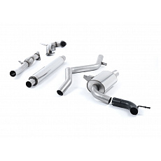 Milltek Sport výfukový systém Turbo-back bez Hi-Flow sportovního katalyzátoru s rezonátorem (tišší) pro Renault / Alpine Megane III Renaultsport 250 a 265 (vč. Cup) 2010-2017 Milltek Sport výfukový systém Turbo-back bez Hi-Flow sportovního katalyzátoru s rezonátorem (tišší) pro Renault / Alpine Megane III Renaultsport 250 a 265 (vč. Cup) 2010-2017