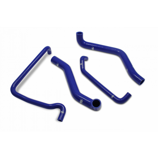 Samco Sport 4-dílná sada silikonových hadic pro vedení chladicí kapaliny pro Ford RS500 Cosworth 1987 - 1988, barva: modrá