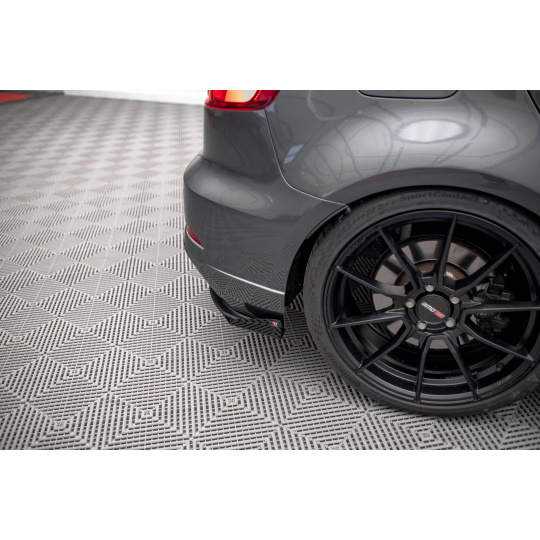 Maxton Design křidélka bočních difuzorů zad. nárazníku pro Audi S3 8V FL, plast ABS bez povrchové úpravy, Sportback