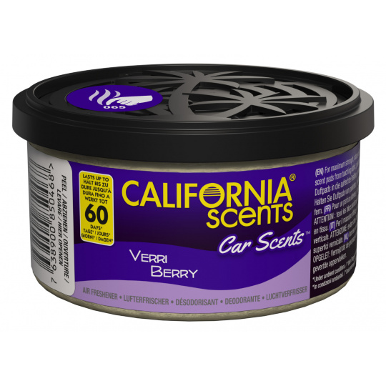 Osvěžovač vzduchu California Scents 42 g, vůně: Borůvka