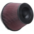 K&N univerzální kónický obrácený filtr se vstupem 152 mm a výškou 127 mm, plastový vrchlík