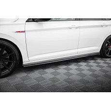 Maxton Design difuzory pod boční prahy pro Volkswagen Jetta Mk7 GLI, černý lesklý plast ABS Maxton Design difuzory pod boční prahy pro Volkswagen Jetta Mk7 GLI, černý lesklý plast ABS