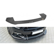 Maxton Design "Racing" spoiler pod přední nárazník pro Ford Mustang Mk6, plast ABS bez povrchové úpravy Maxton Design "Racing" spoiler pod přední nárazník pro Ford Mustang Mk6, plast ABS bez povrchové úpravy