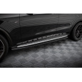 Maxton Design difuzory pod boční prahy pro Mercedes GLC Coupe/C253 Facelift /63 AMG, Coupe/C253/63 AMG, SUV/X253 /63 AMG, SUV/X253 Facelift /63 AMG, černý lesklý plast ABS