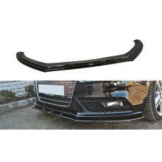 Maxton Design spoiler pod přední nárazník ver.1 pro Audi A4 B8 Facelift, černý lesklý plast ABS Maxton Design spoiler pod přední nárazník ver.1 pro Audi A4 B8 Facelift, černý lesklý plast ABS